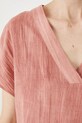 Medicine bluza din amestec de in RS25.BKDA04 portocaliu