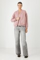Bluza damska gładka kolor różowy RS25.BLD030 różowy RS25