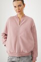 Bluza damska gładka kolor różowy różowy RS25.BLD030