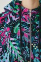 Bluza damska z kapturem z nadrukiem kolor czarny RS25.BLD070 czarny