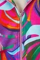 Bluza bawełniana damska z kapturem wzorzysta kolor multicolor RS25.BLD090 multicolor