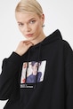 Bluza bawełniana damska z kolekcji Eviva L'arte kolor czarny RS25.BLD252 czarny RS25