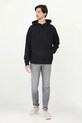 Medicine felpa in cotone RS25.BLM401 nero RS25