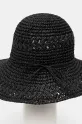 Doplnky Klobúk dámsky handmade pletené čierna farba RS25.CAD704 čierna