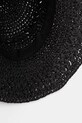 Klobúk dámsky handmade pletené čierna farba RS25.CAD704 čierna