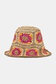 Kapelusz handmade kolor multicolor RS25.CAD722 multicolor RS25