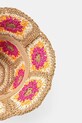 Kapelusz handmade kolor multicolor RS25.CAD722 multicolor