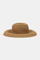 Kapelusz damski handmade pleciony kolor beżowy pozostałe beżowy RS25.CAD904