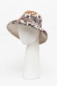 Akcesoria Kapelusz dwustronny bawełniany damski kolor multicolor RS25.CAD908 multicolor