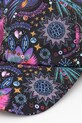 Akcesoria Czapka z daszkiem damska wzorzysta kolor multicolor RS25.CAD911 multicolor
