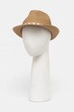 Kapelusz męski z ozdobną aplikacją kolor beżowy RS25.CAM900 beżowy RS25