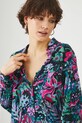 Koszula damska regular z wiskozy kolor multicolor RS25.KDD070 multicolor