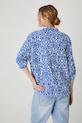 Odzież Koszula z domieszką lnu damska wzorzysta kolor multicolor RS25.KDD703 multicolor