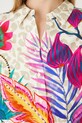 Koszula damska oversize z wiskozy kolor multicolor RS25.KDDA01 multicolor