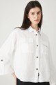 Lanena srajca Medicine Casual bela RS25.KDDB03