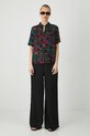 Koszula damska oversize z wiskozy kolor multicolor RS25.KKD030 multicolor RS25