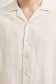 Сорочка з льону Medicine RS25-KKM090 бежевий