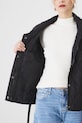Bunda dámska prešívaná čierna farba RS25.KUD214