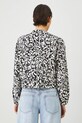 Odzież Kurtka bomber lniana damska wzorzysta kolor multicolor RS25.KUD701 multicolor