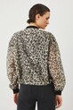 Kurtka bomber damska w panterkę kolor multicolor multicolor RS25.KUD704