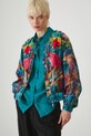 Kurtka bomber damska z kolekcji El Gato Chimney x Medicine kolor multicolor RS25.KUD850 multicolor RS25