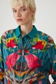 Kurtka bomber damska z kolekcji El Gato Chimney x Medicine kolor multicolor RS25.KUD850 multicolor