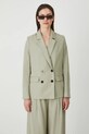 Blazer με μείγμα λινών Medicine πράσινο RS25.KZD900