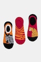 Skarpetki (3-pack) bawełniane damskie z motywem zwierzęcym kolor multicolor RS25.LGD602 multicolor RS25