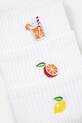 Бавовняні шкарпетки Medicine 3-pack RS25.LGD606 білий RS25