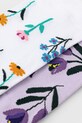 Skarpetki bawełniane damskie w kwiaty (2-pack) kolor multicolor RS25.LGD801 multicolor RS25