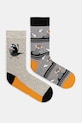 Bavlněné ponožky pánské (2-pack) více barev dlouhé ponožky vícebarevná RS25.LGM500