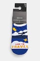 Skarpetki (3-pack) bawełniane męskie wzorzyste kolor multicolor multicolor RS25.LGM608