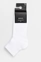 Odzież Skarpetki bawełniane męskie gładkie (2-pack) kolor biały RS25.LGM613 biały
