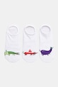 Medicine calzini in cotone pacco da 3 impronta animale bianco RS25.LGMB00