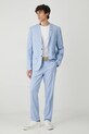Medicine blazer din amestec de in RS25.MKM821 albastru RS25