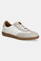 Kožené sneakers boty s pružnou podrážkou bílá barva RS25.OBM303 bílá RS25