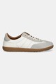 Boty Kožené sneakers boty s pružnou podrážkou bílá barva RS25.OBM303 bílá