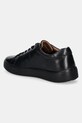 Kožené sneakers boty s pružnou podrážkou černá barva černá RS25.OBM304