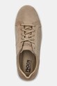 Semišové sneakers boty s pružnou podrážkou béžová barva RS25.OBM305 béžová