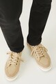 Tenisky pánske s flexibilnou podrážkou béžová farba FLEXIBLE SOLE béžová RS25.OBM502