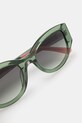 Okulary przeciwsłoneczne damskie z acetatu kolor zielony zielony RS25.OKD903