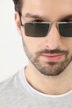 Slnečné okuliare pánske s polarizáciou čierna farba RS25.OKM501 čierna