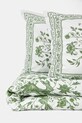 Spálňa Sada bavlnených obliečok vzorované 160 x 200 cm zelená farba RS25.PCU500 zelená