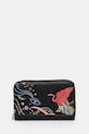 Peňaženka dámska z kolekcie El Gato Chimney x Medicine čierna farba RS25.PFD850 čierna RS25