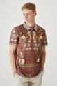 Polo bawełniane męskie z kolekcji Eviva L'arte z elastanem kolor multicolor RS25.POM200 multicolor RS25
