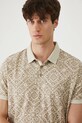 Medicine polo de bumbac bej RS25.POM901