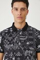 Medicine tricou polo negru RS25.POMC12