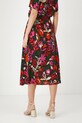 Odzież Spódnica damska midi z wiskozy wzorzysta kolor multicolor RS25.SDD030 multicolor