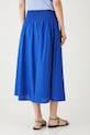Odzież Spódnica bawełniana damska maxi gładka kolor niebieski RS25.SDDA02 niebieski