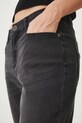 Jeansy damskie skinny kolor czarny czarny RS25.SJD021